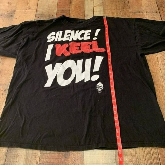 The Jeff Dunham show silence I keel you mens short sleeve graphic tee black -XXL - Picture 3 of 6
